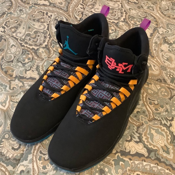 New Air Jordan Super fly MVP BHM LaMarcus Aldridge Sz 17 Super RARE - Picture 4 of 9